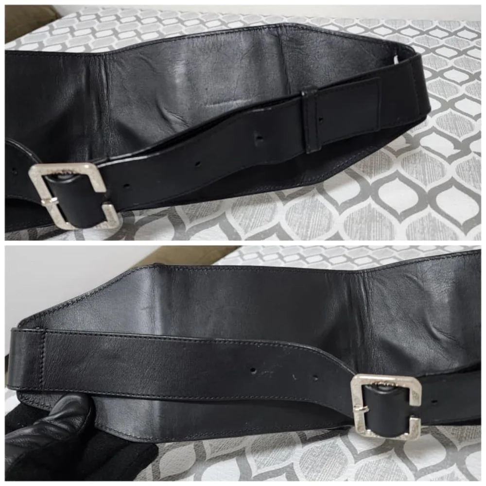 Authentic Chanel 2014 Uniform Quilted Bum/Waist Bag Black